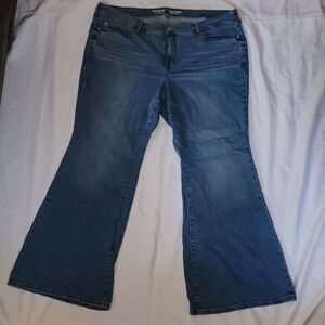 Torrid Blue Flare Jeans